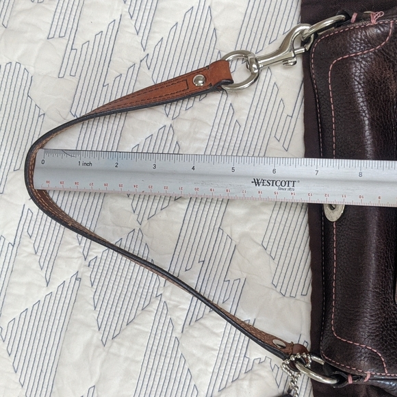 Coach Chelsea Pebbled Leather Turnlock Mini Small shoulder purse - Picture 4 of 11